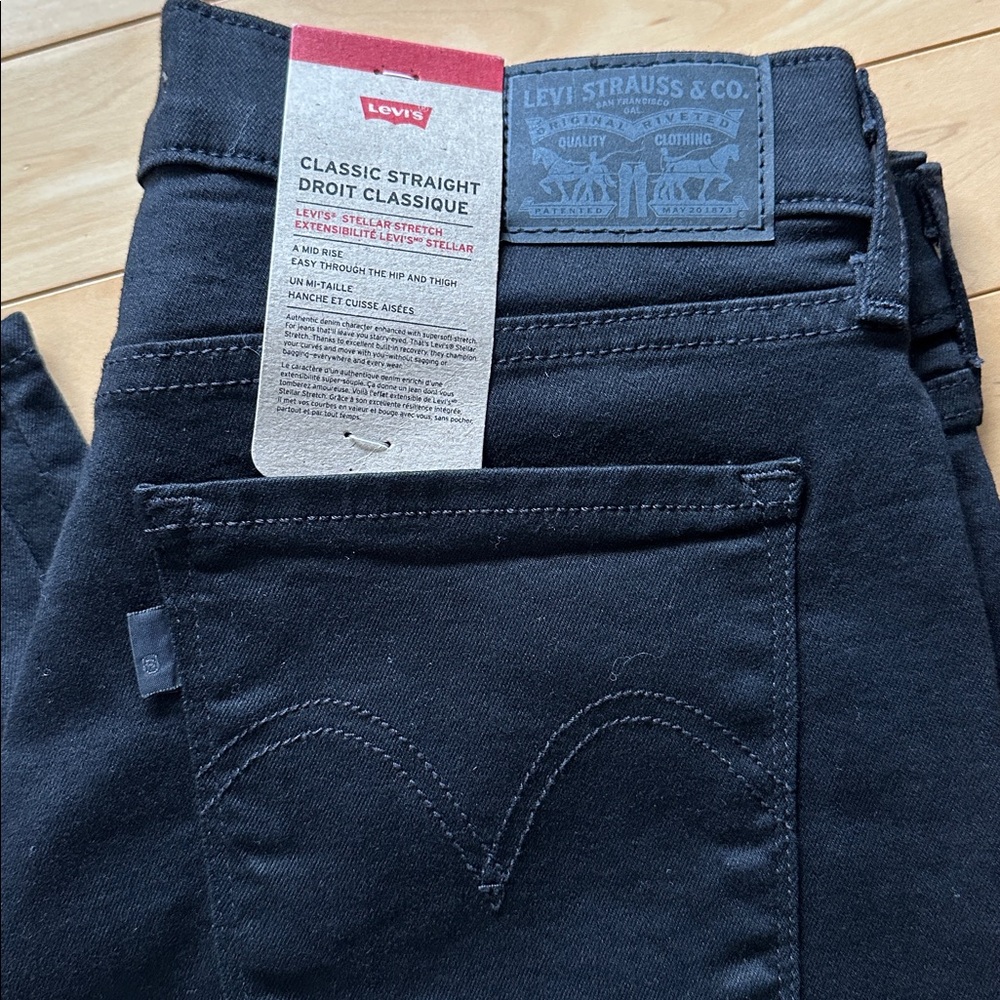 Levi's Black Jeans